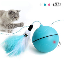 Load image into Gallery viewer, Yooap Creative Cat Toys Interactive Automatic Rolling Ball for Dogs As Seen on TV Smart LED Flash Cat Toys Electronic Dog Toys