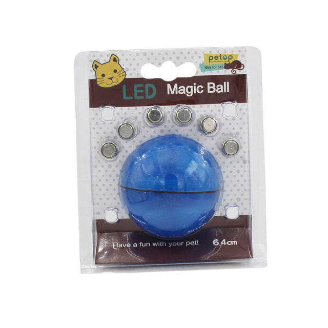 Yooap Creative Cat Toys Interactive Automatic Rolling Ball for Dogs As Seen on TV Smart LED Flash Cat Toys Electronic Dog Toys