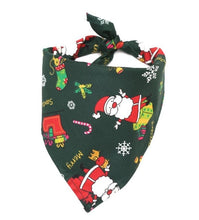 Load image into Gallery viewer, Christmas Pet Dog Bandana Small Large Dog Bibs