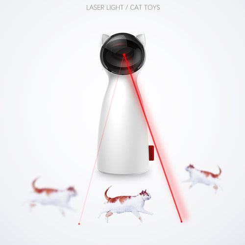 Creative Cat Pet LED Laser Funny Toy  Smart Automatic